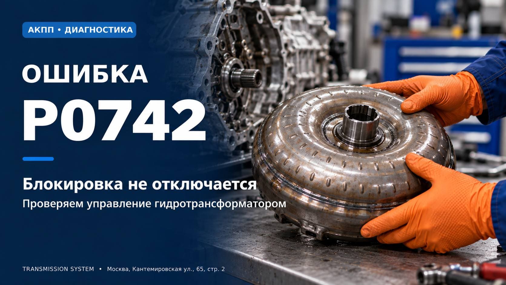 Ошибка P0742 АКПП: когда блокировка гидротрансформатора не отпускает